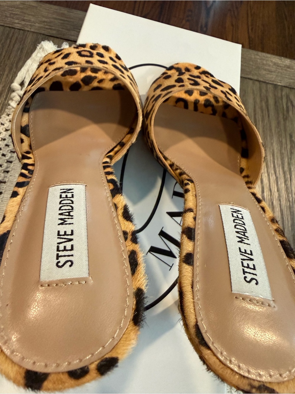 Steve Madden Leopard Erin Heels - Picture 5 of 9